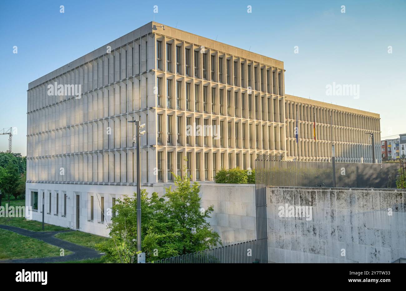 Bundesministerium des Innern und Innern, Sitz, Alt-Moabit, Mitte, Berlin, Deutschland, Bundesministerium des Innern und für Heimat, Zent Stockfoto