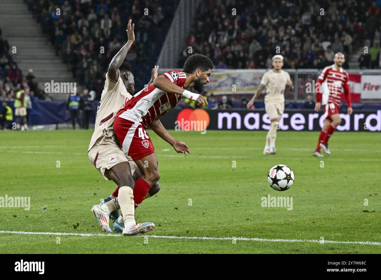 MAGNET FOOT MATCH STADE BRESTOIS AS.SAINT-ETIENNE LIGUE 1
