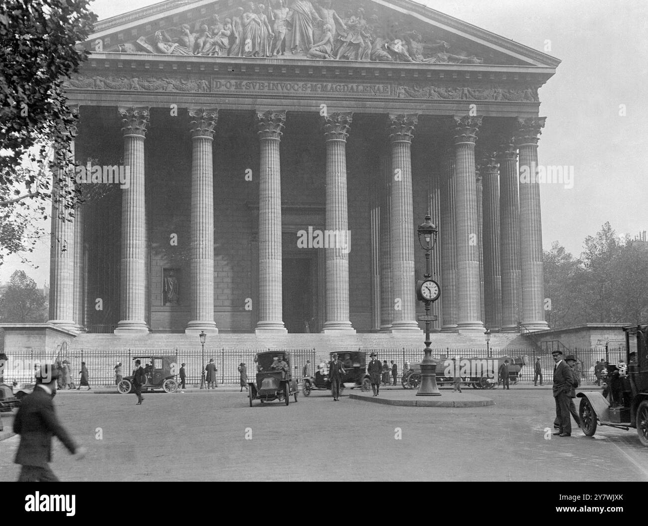 Paris . La Madeleine . Stockfoto