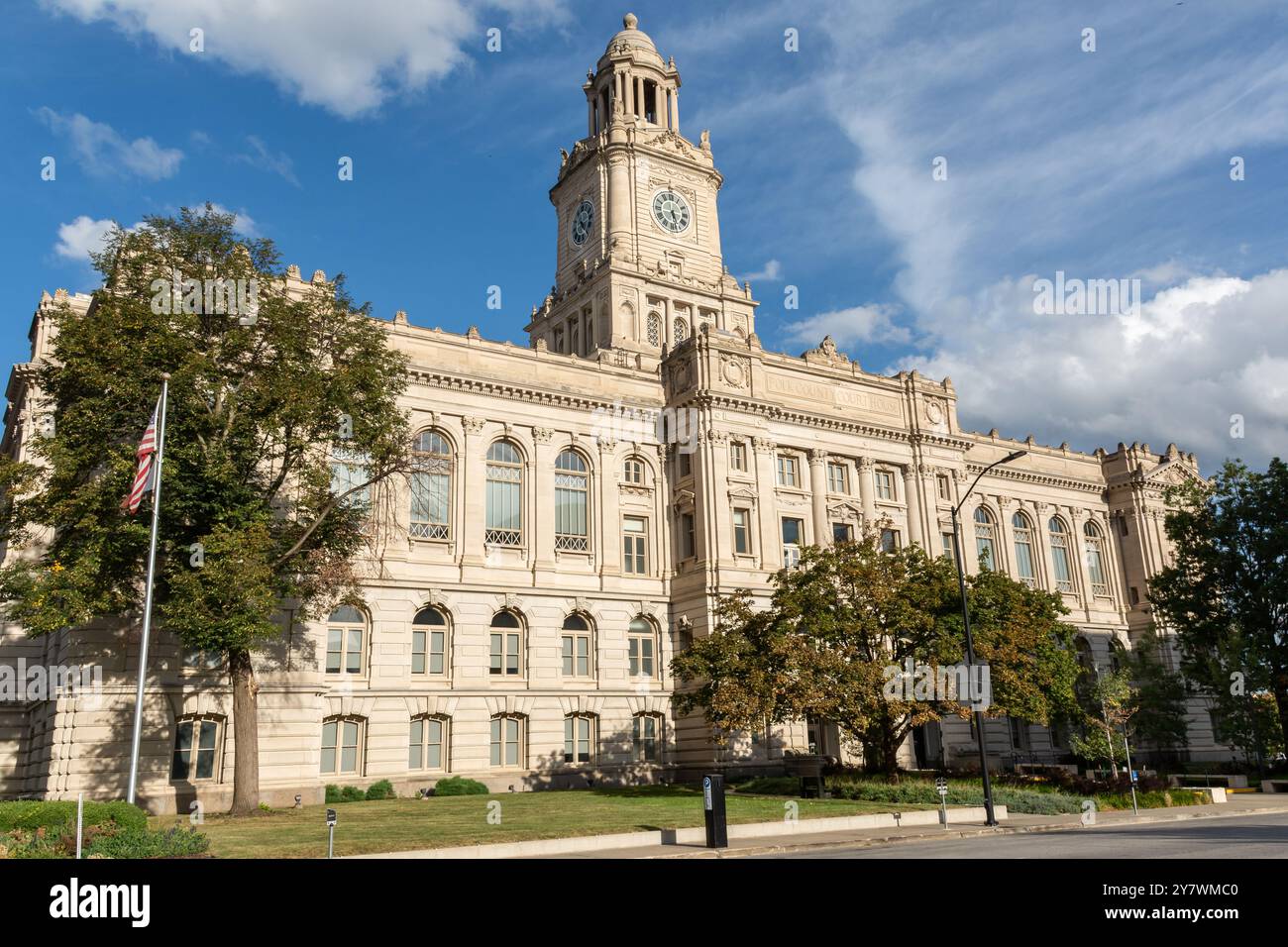 Polk County Courthouse im Zentrum des Moines. Iowa, USA. Stockfoto