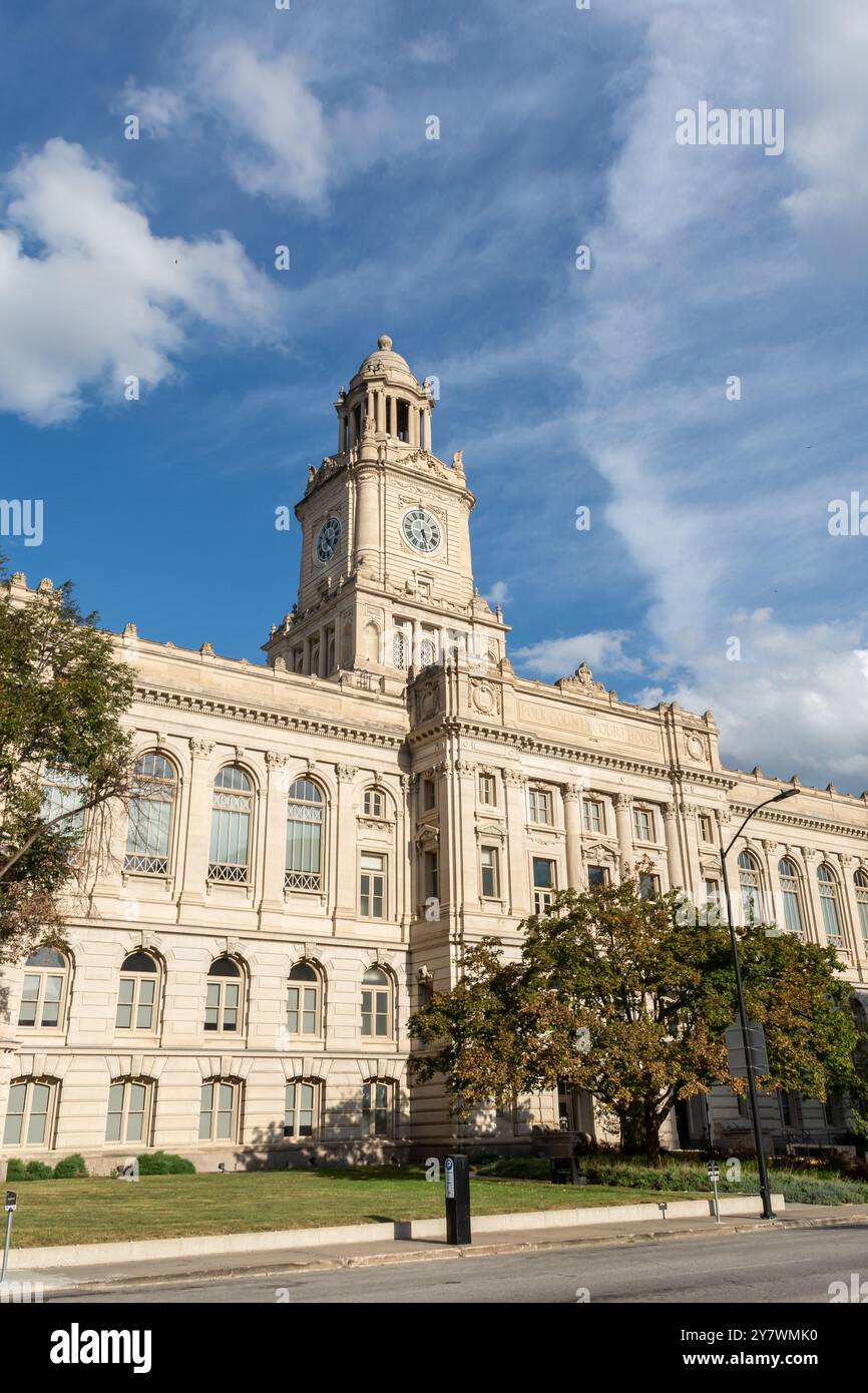 Polk County Courthouse im Zentrum des Moines. Iowa, USA. Stockfoto