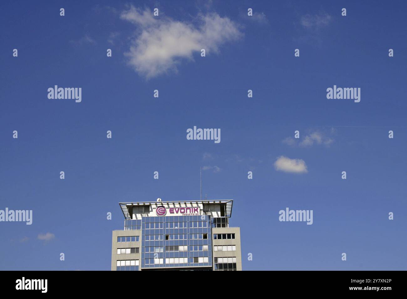 Hauptsitz der Evonik Industries AG, Essen, Ruhrgebiet, Nordrhein-Westfalen, Deutschland, Europa Stockfoto