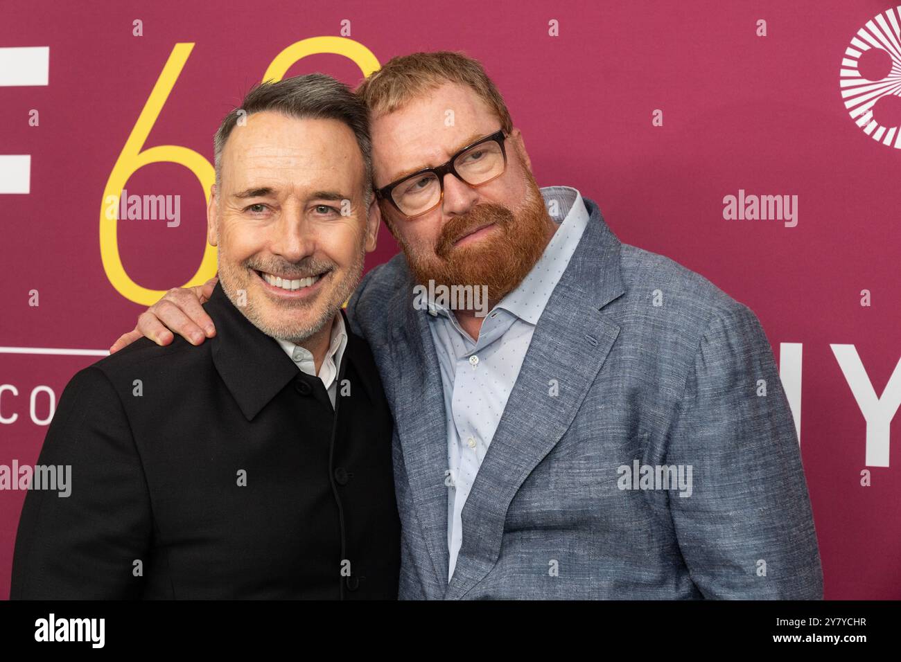 New York, NY, USA, 1. Oktober 2024: David Furish und RJ Cutler besuchen die Premiere von Elton John: Never Too Late beim 62. New York Film Festival in der Live Tully Hall am 1. Oktober 2024. Quelle: Lev Radin/Alamy Live News Stockfoto