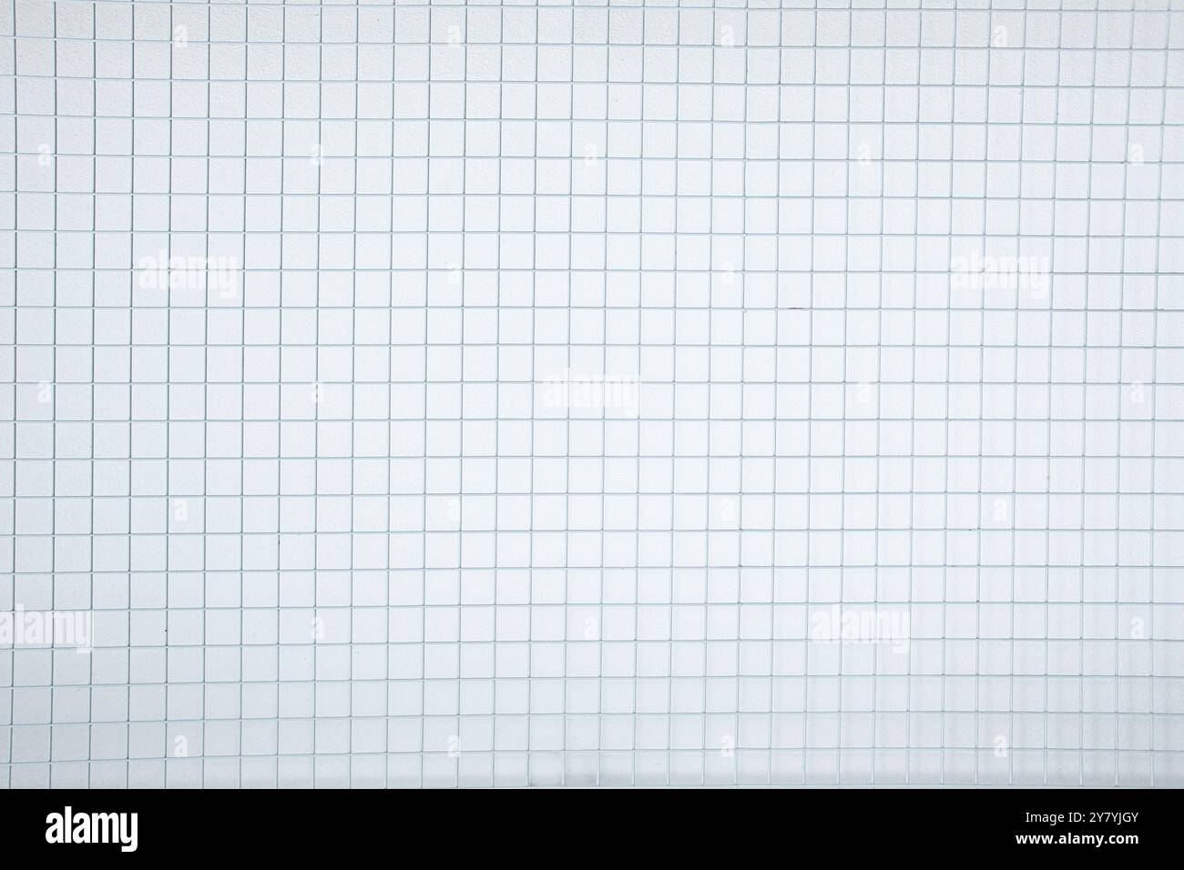 Eine Ansicht eines Gitters aus Metall als Hintergrund. Stockfoto