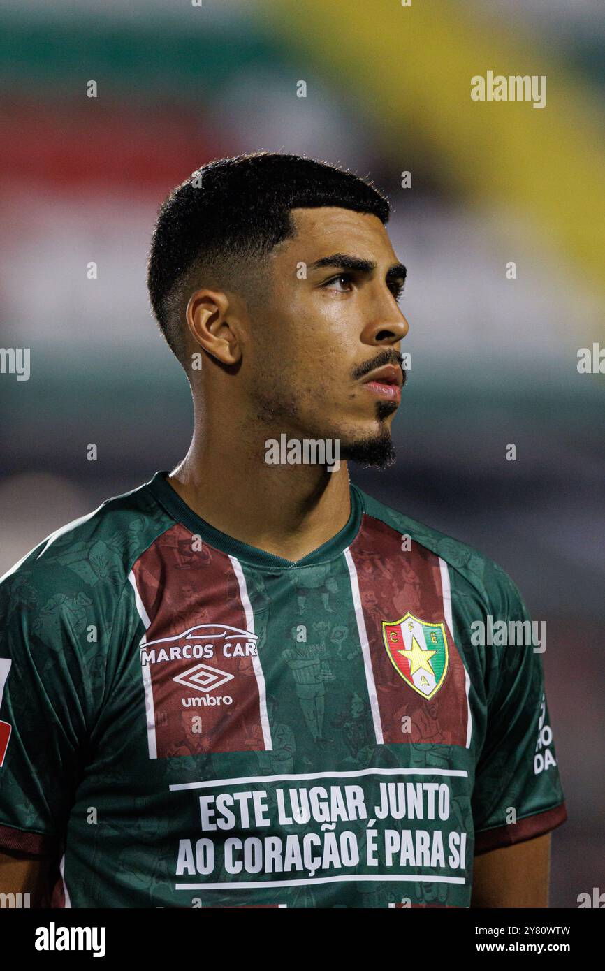 Amadora, Portugal. September 2024. Danilo Veiga (CF Estrela Amadora) wurde während des Liga Portugal-Spiels zwischen den Mannschaften CF Estrela Amadora und Boavista FC bei Estadio Jose Gomes gesehen. Endstand; CF Estrela Amadora 2:2 Boavista FC Credit: SOPA Images Limited/Alamy Live News Stockfoto