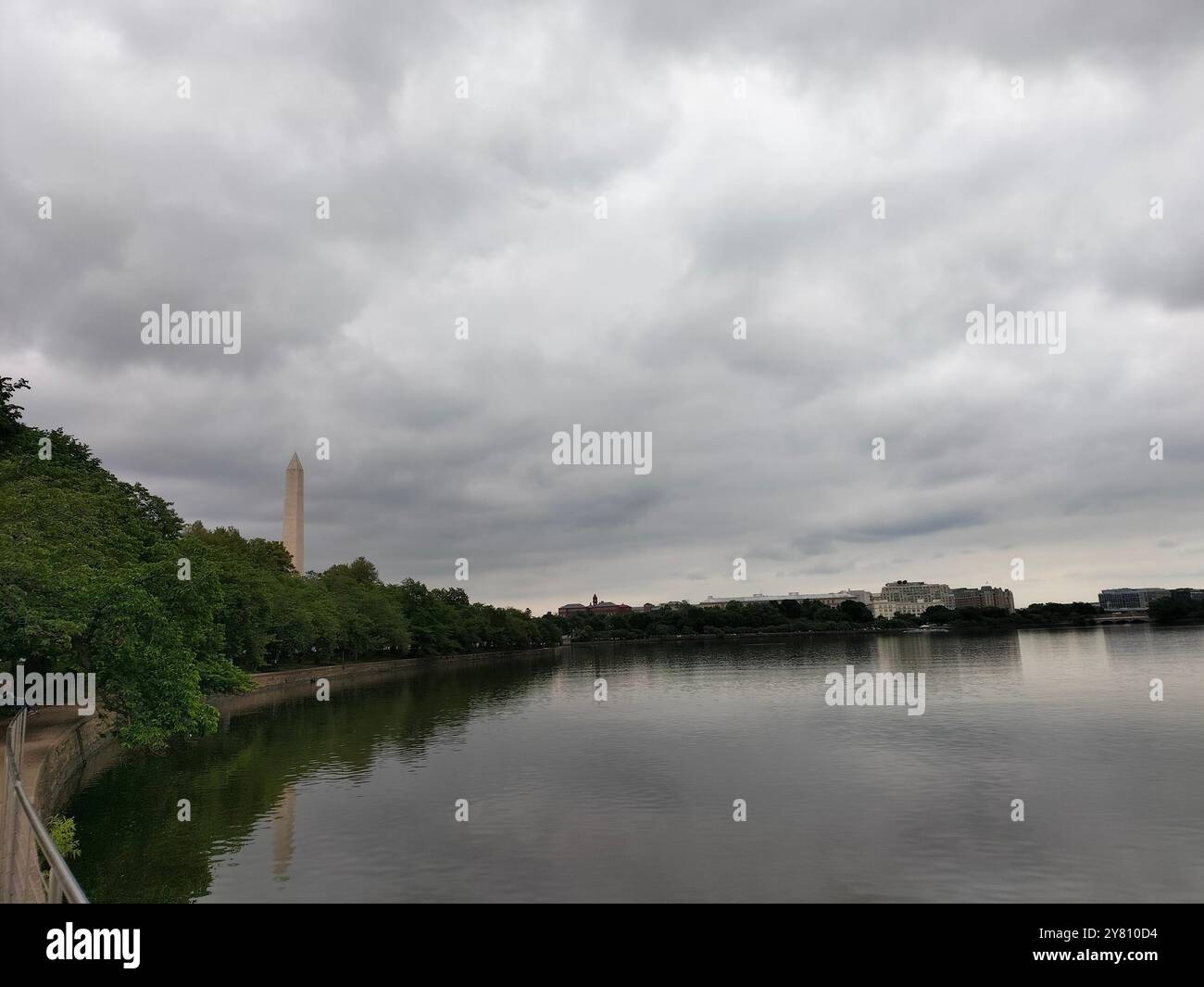 Erkunden Sie die Schönheit und die historischen Wahrzeichen des Washington D.C. National Park Stockfoto