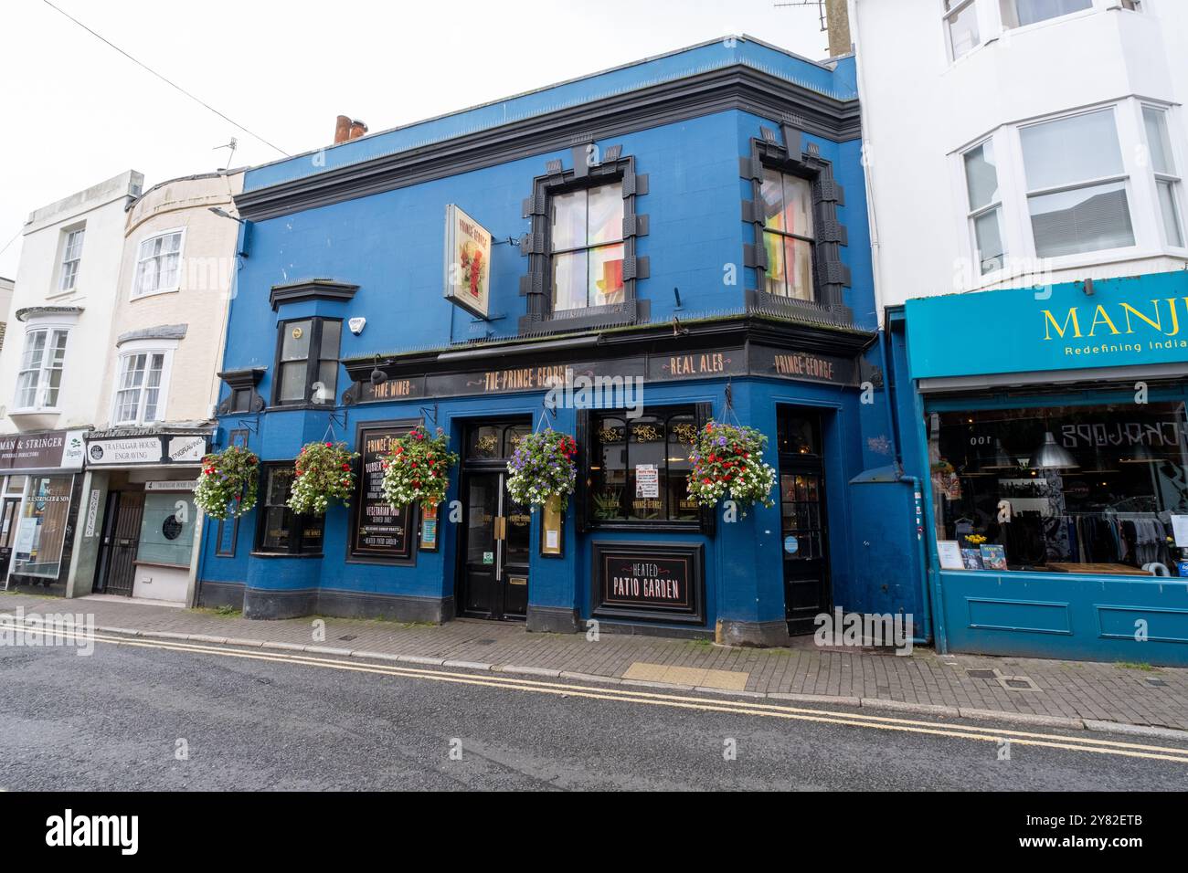 Der Prince George Pub, Brighton, Großbritannien Stockfoto