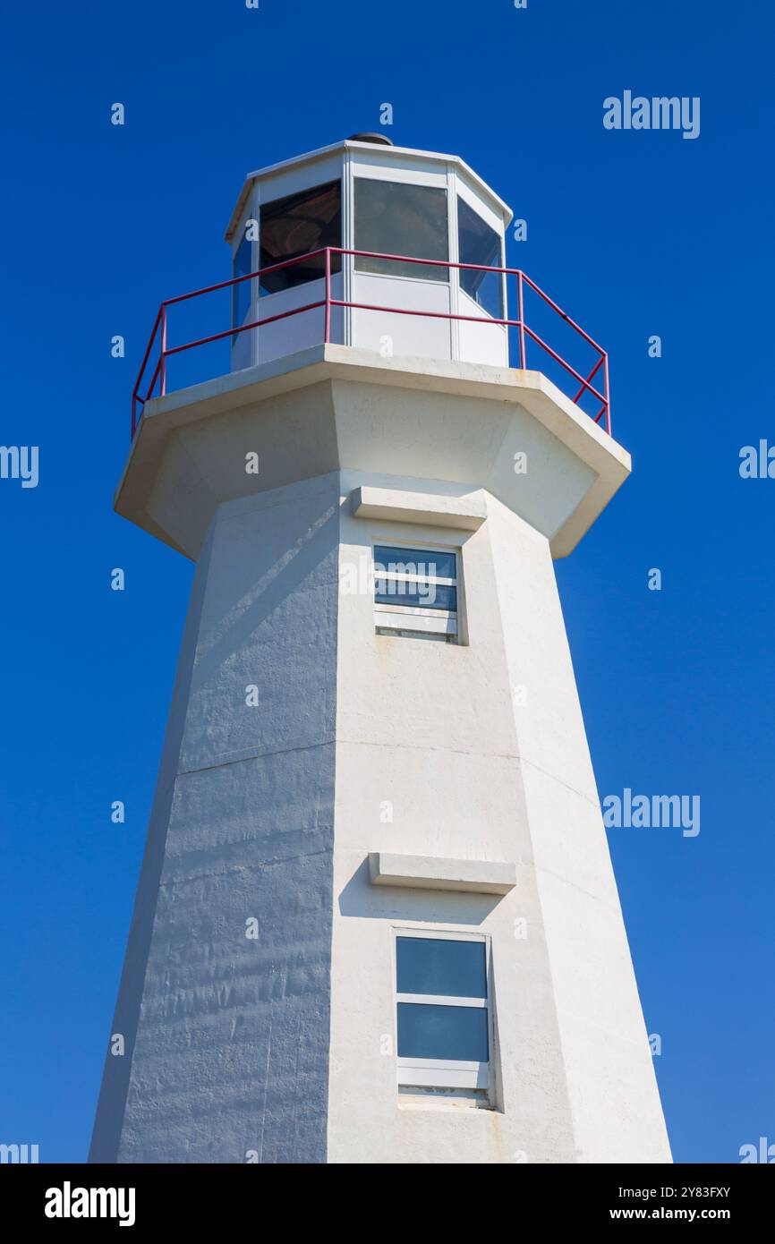 New Lighthouse, Cape Spear National Historic Site, St. John's, Neufundland & Labrador, Kanada Stockfoto