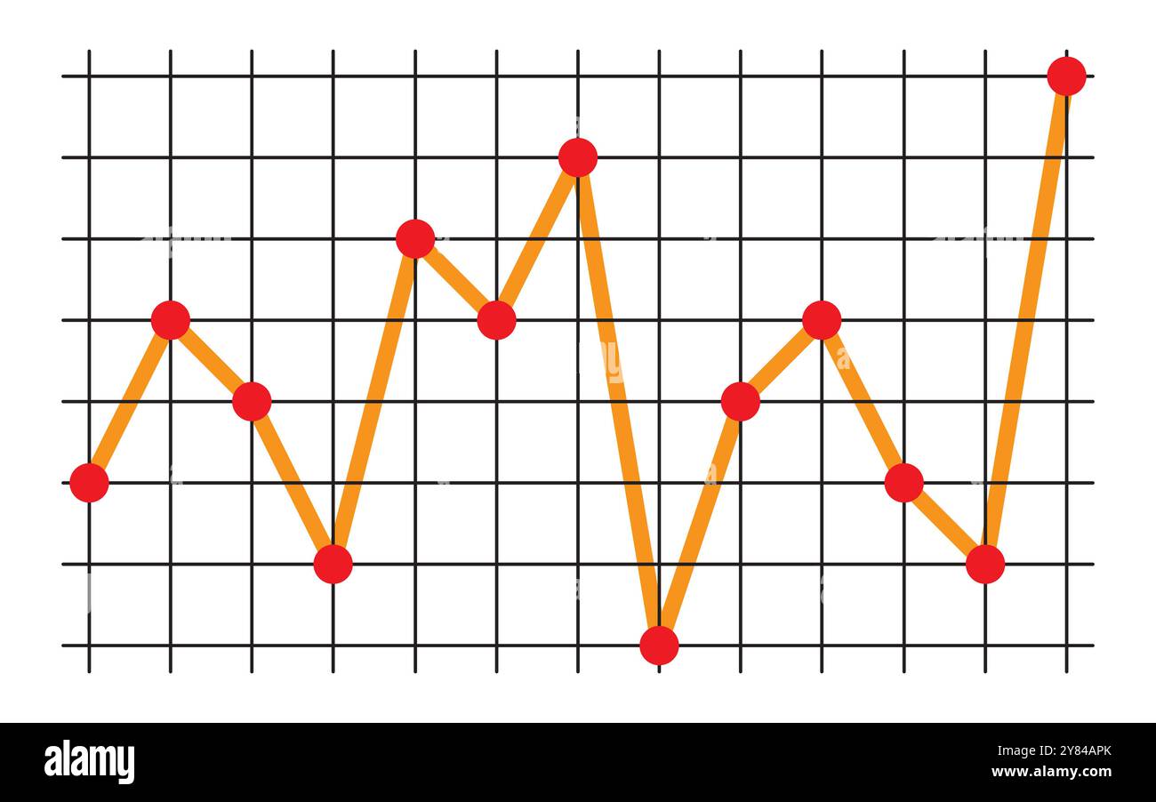 Gewinnsymbolvektorillustration in solider Form über Marketing und Wachstum oder Aktieninvestitionen, für mobile Apps oder Präsentationen auf Websites, eps Stock Vektor