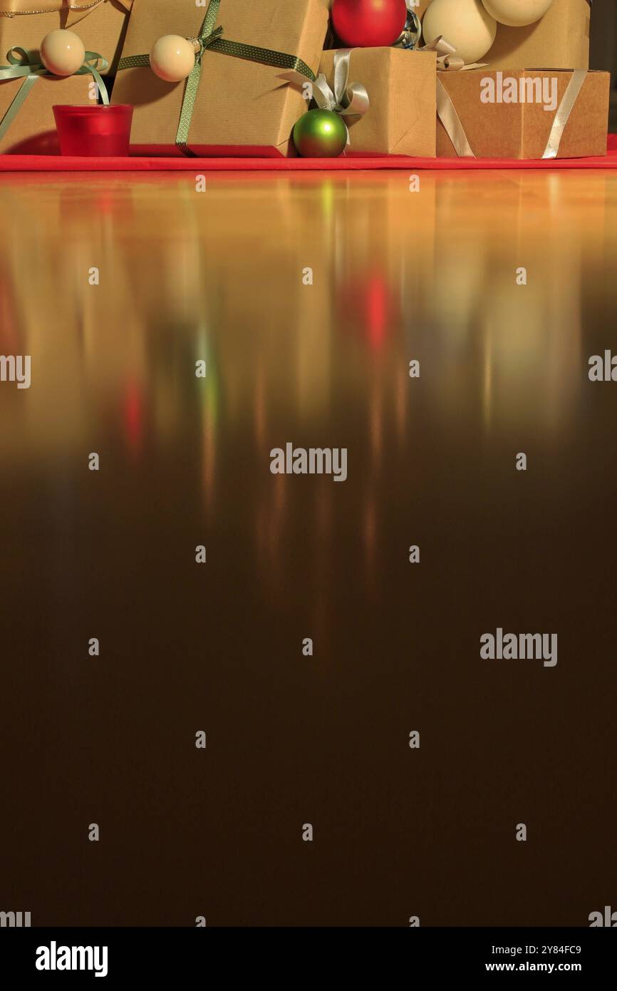 Weihnachten, Weihnachtszeit, Weihnachtsgeschenke, Deutschland, Europa Stockfoto