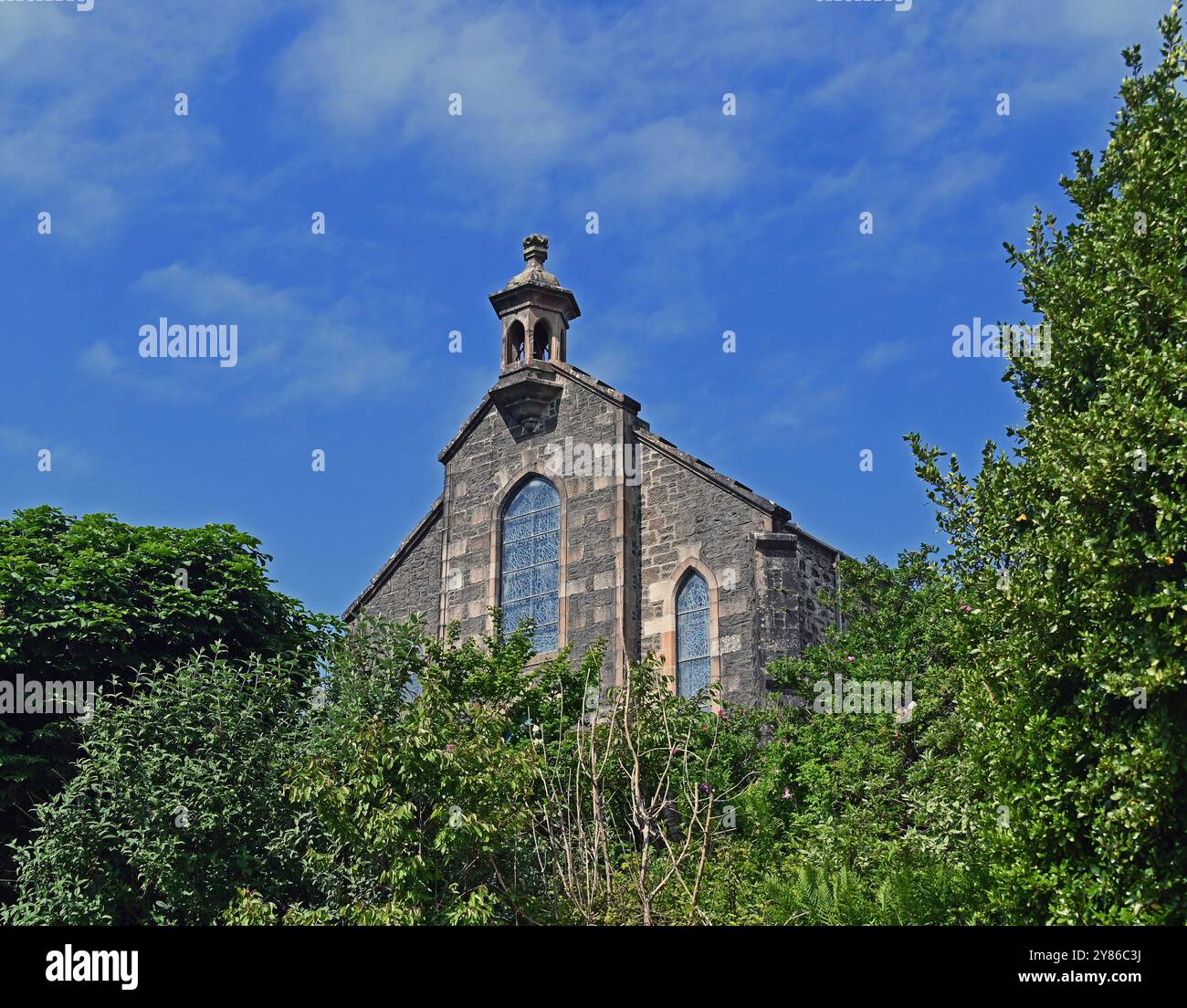 Kilbrandon Church, Seil Island, Argyll and Bute, Schottland, Vereinigtes Königreich, Europa. Stockfoto