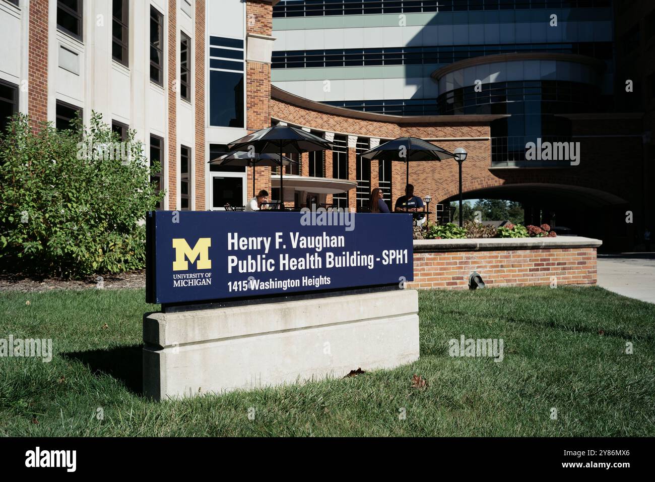 Das Harry F. Vaughan Public Health Building auf dem Campus der University of Michigan, Ann Arbor Michigan USA Stockfoto
