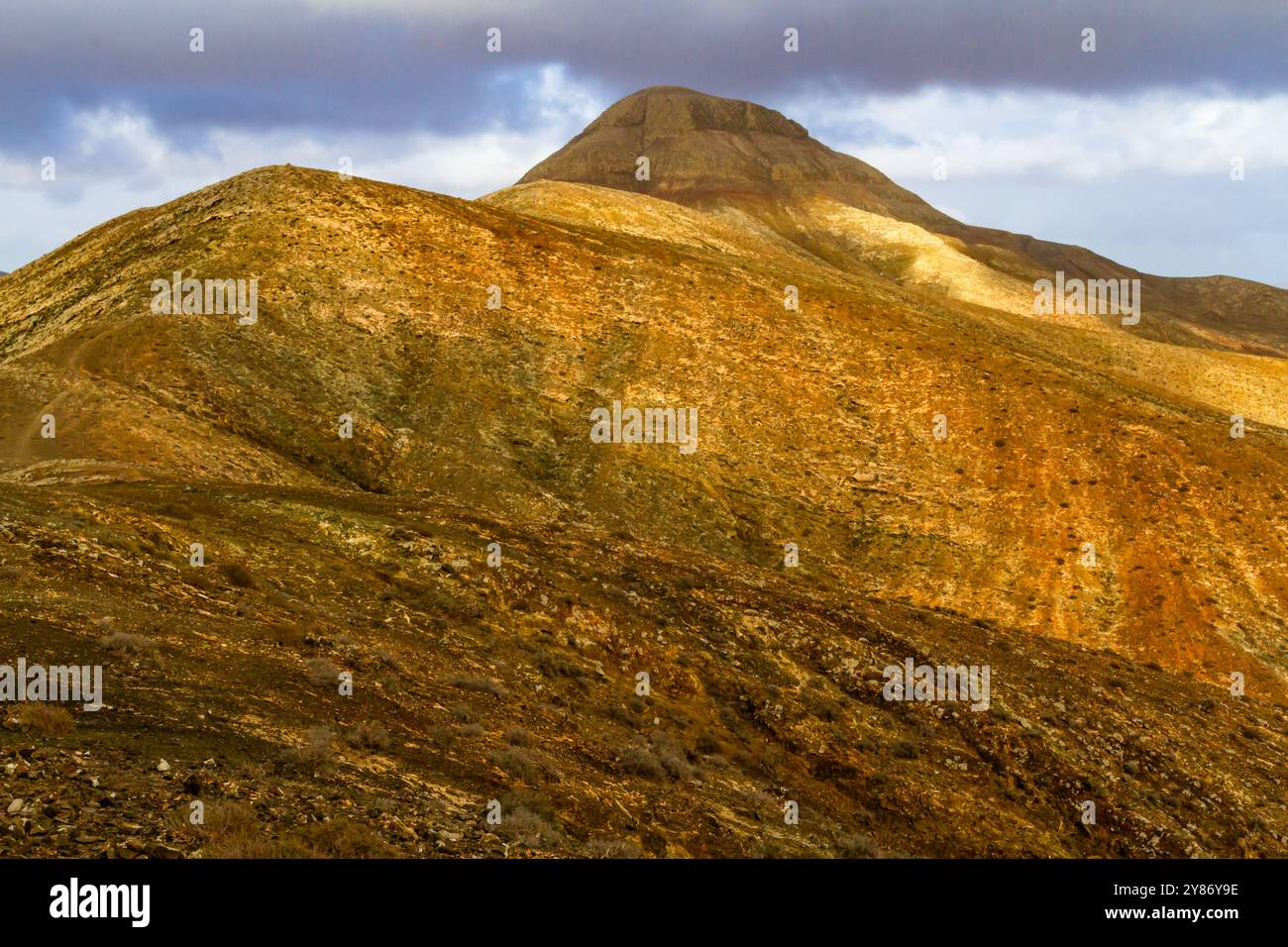 Blick vom Mirador Astronomico de Sicasumbre. Melindraga Berg. Fuerteventura, Kanarische Inseln, Spanien, Europa Stockfoto