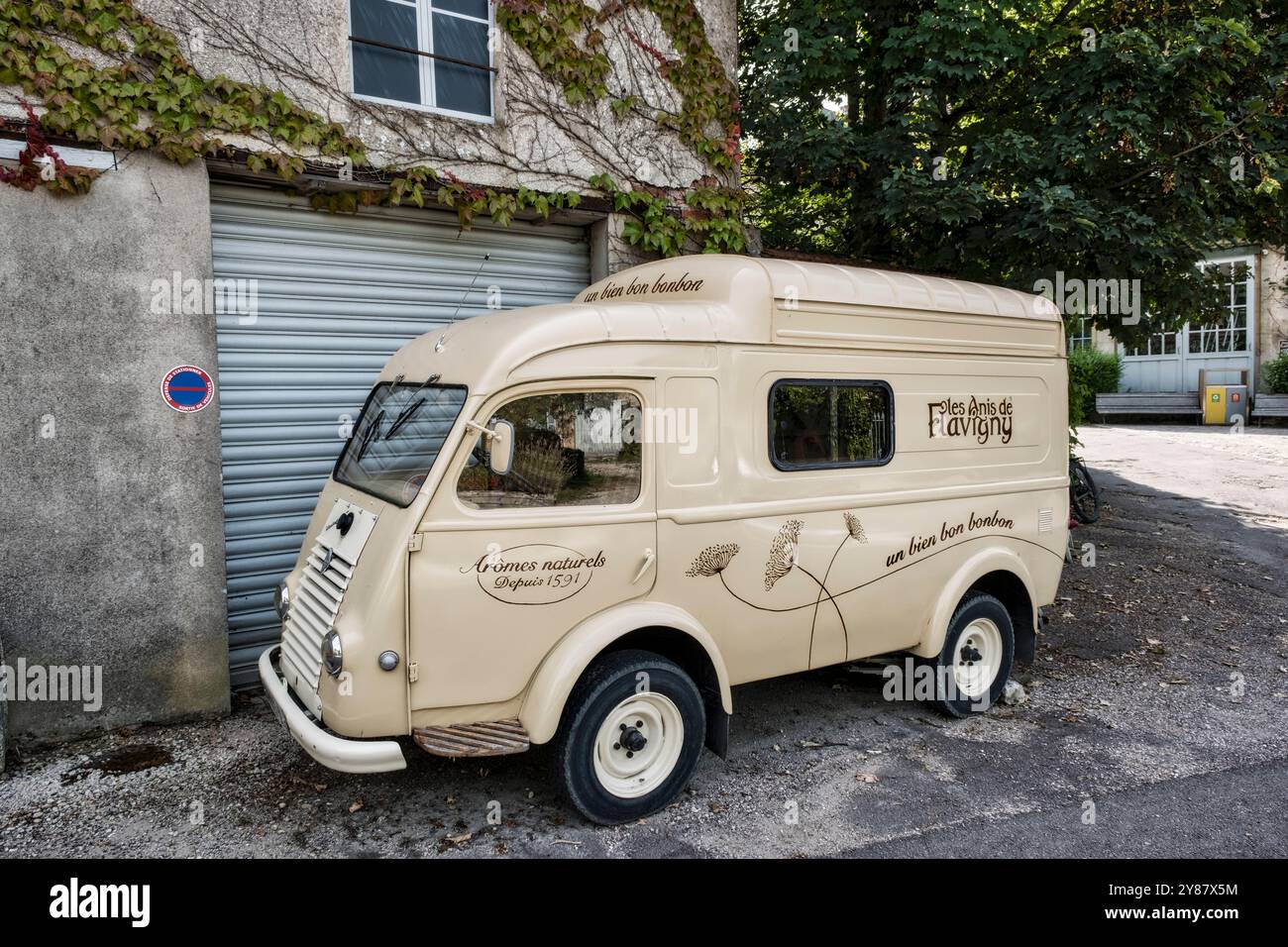 Flavigny-sur-Ozerain, Burgund, Frankreich, Europa Stockfoto