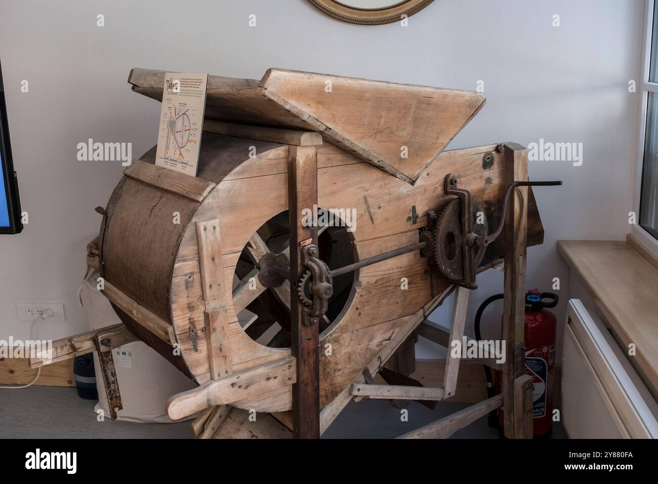 Flavigny-sur-Ozerain, Burgund, Frankreich, Europa Stockfoto