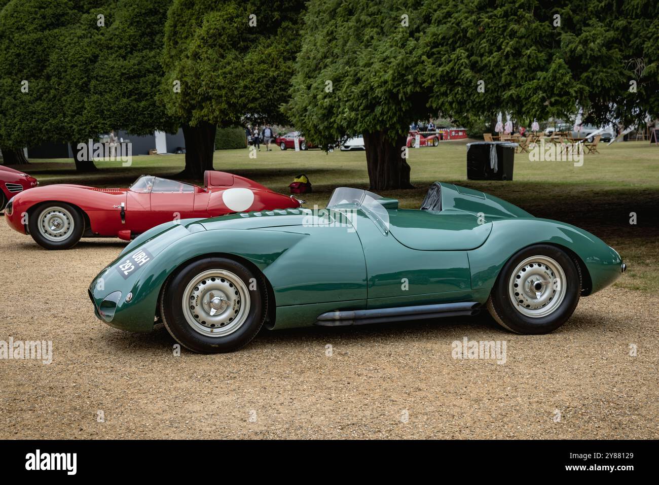 1954 Cooper-Jaguar T33. Concours of Elegance 2024, Hampton Court Palace, London, Großbritannien Stockfoto