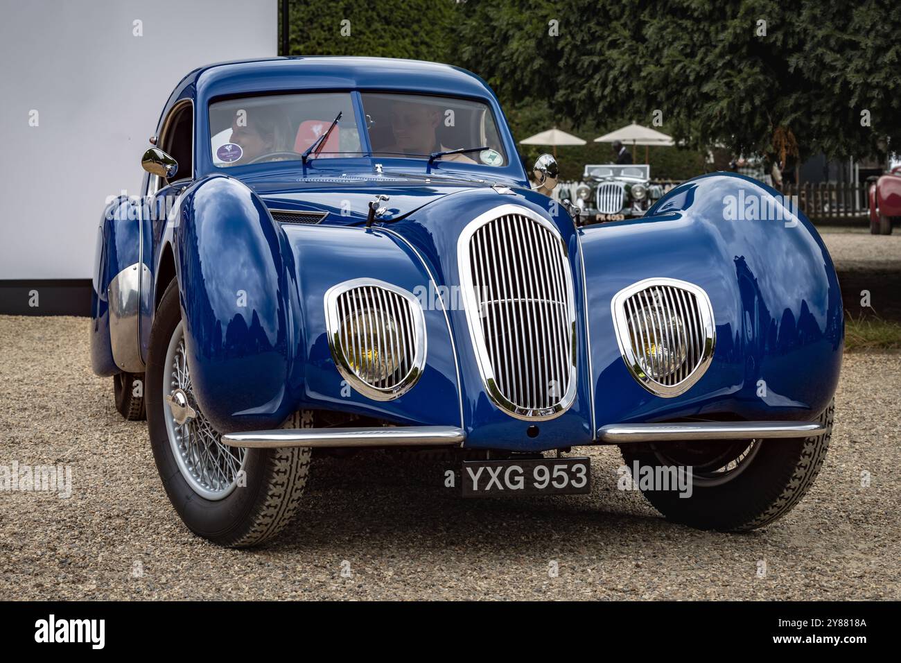 1939 Talbot-Lago T150C SS. Concours of Elegance 2024, Hampton Court Palace, London, Großbritannien Stockfoto