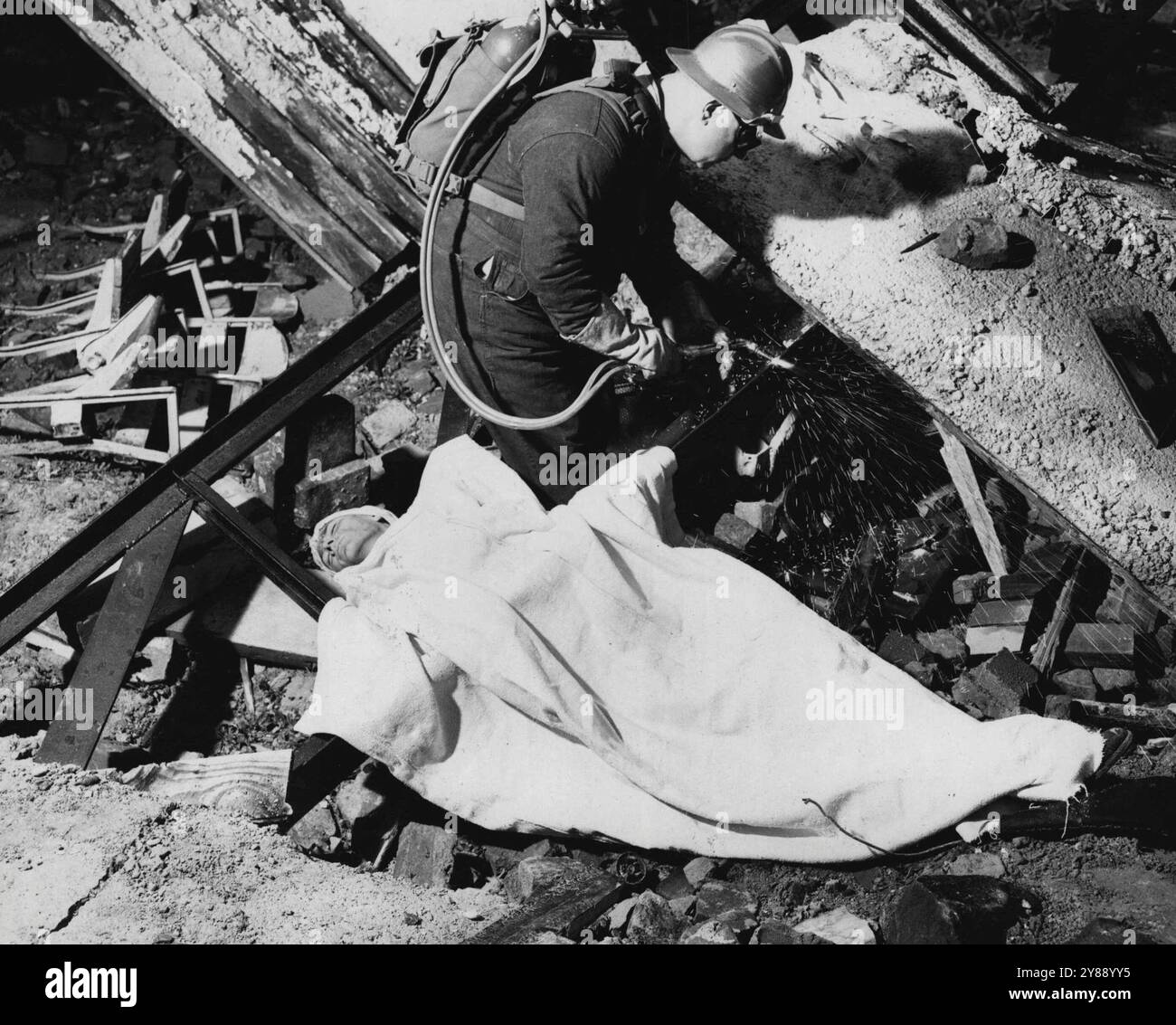 Atombomben Und Wasserstoffbomben - War General. Januar 1955. Stockfoto