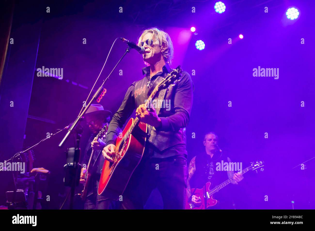 Manchester, England, 3. Oktober 2024. Duff McKagan tritt an der Manchester Academy 2 auf seiner Lighthouse '24 Tour auf. Quelle: Izzy Clayton/Alamy Live News Stockfoto