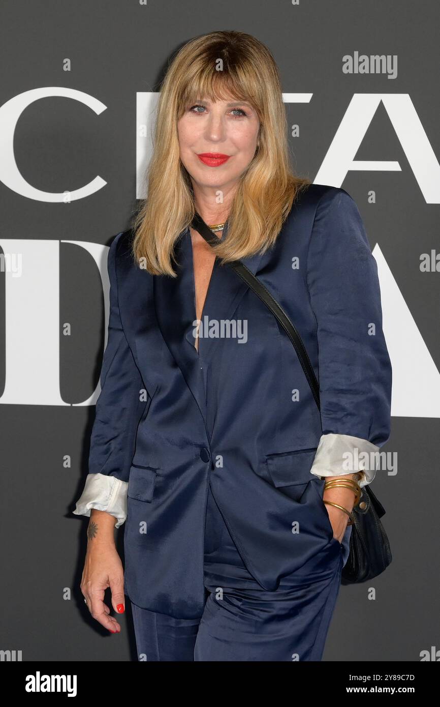 Rom, Italien. Oktober 2024. Michela Andreozzi besucht den blu-Teppich der Prime Video-tv-Serie „Citadel Diana“ im Space Cinema Moderno. (Foto: Mario Cartelli/SOPA Images/SIPA USA) Credit: SIPA USA/Alamy Live News Stockfoto