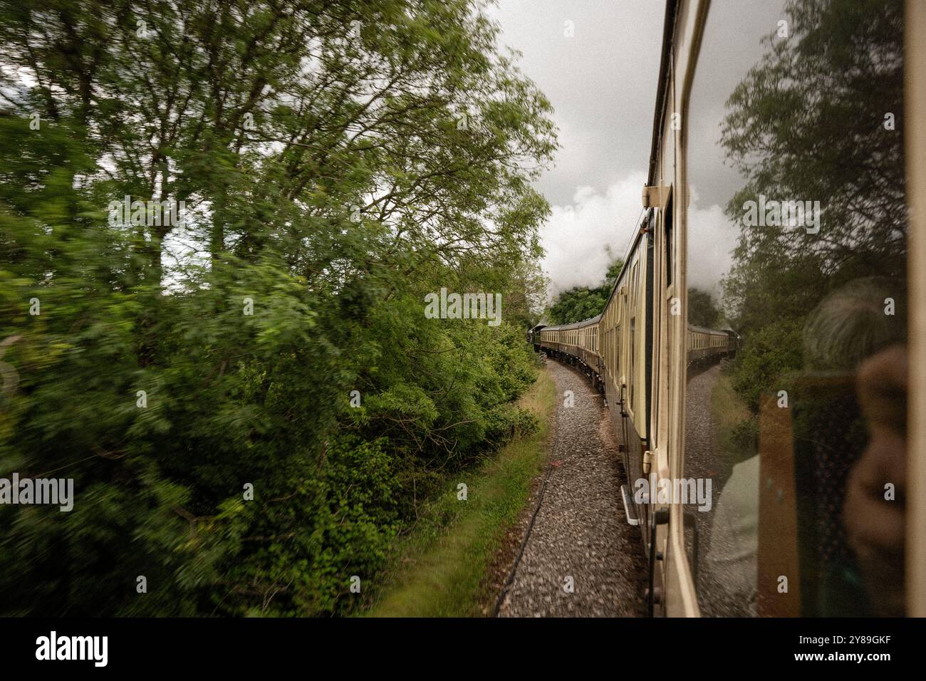 Dartmouth Steam Railway Devon Stockfoto