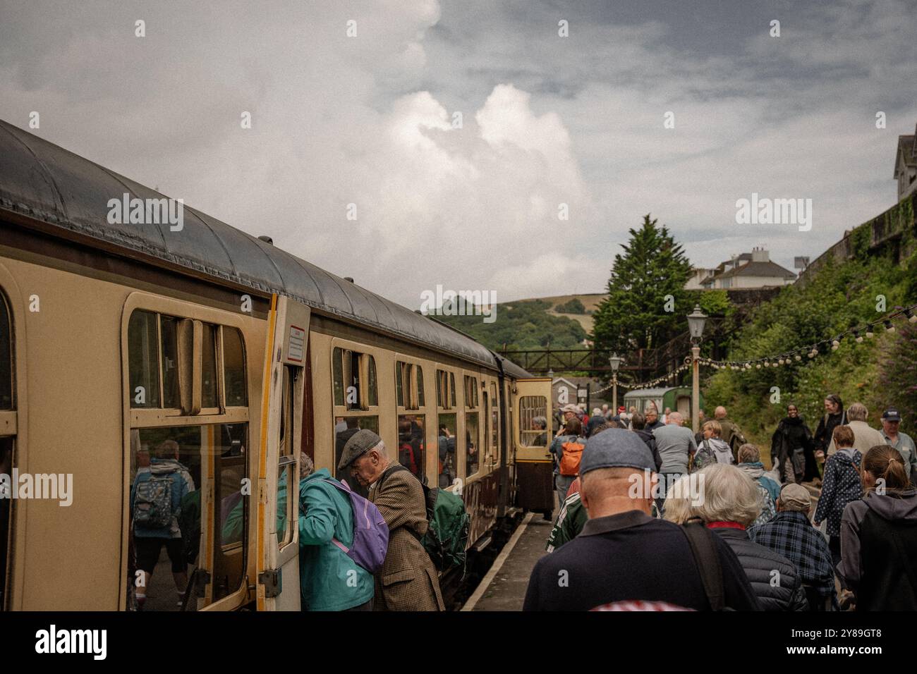 Dartmouth Steam Railway Devon Stockfoto