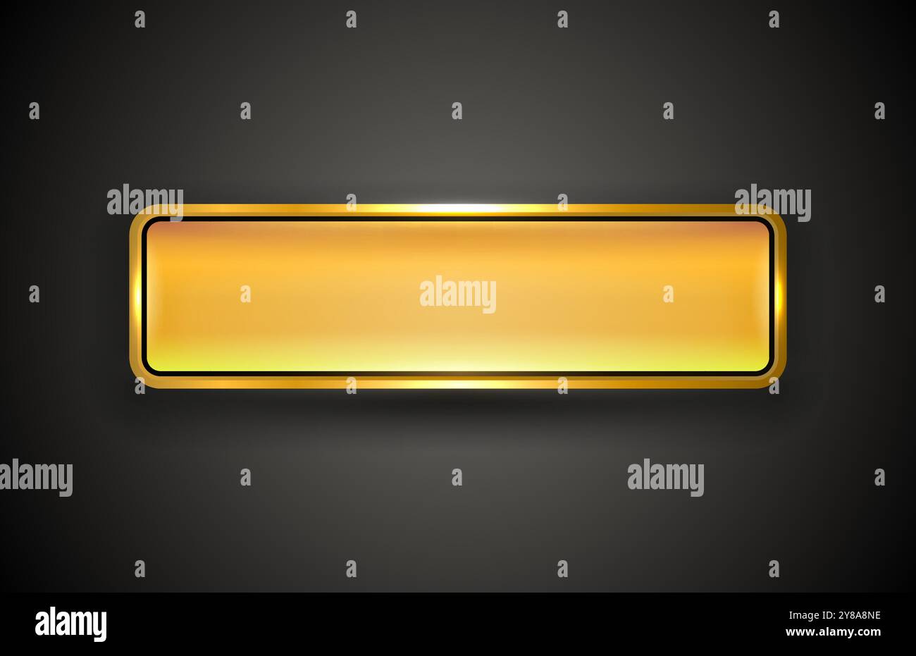 Lichtrahmen-Etikett, Event Bar Casino, Show-Schild. Vektor Stock Vektor