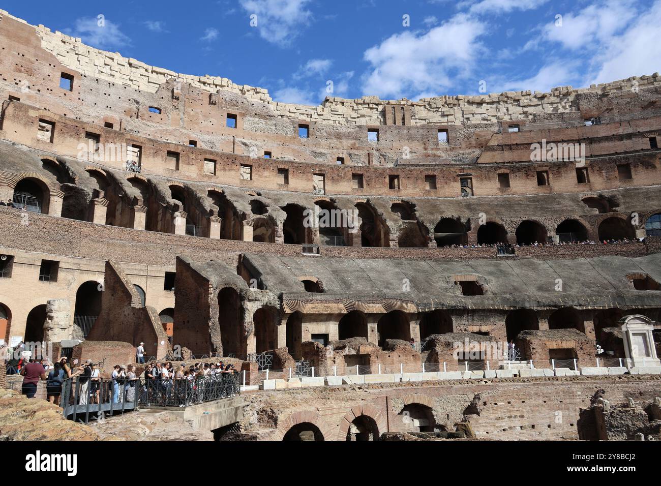 Kolosseum, Forum Romanum, Rom, Italien Stockfoto