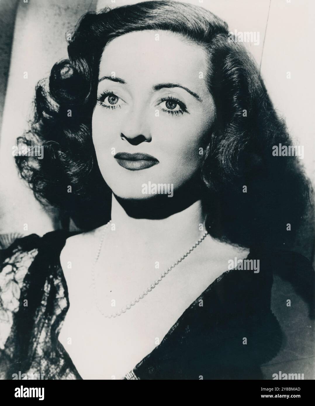 Bette Davis (1908-1989), actriz de Cine y teatro estadounidense. Stockfoto