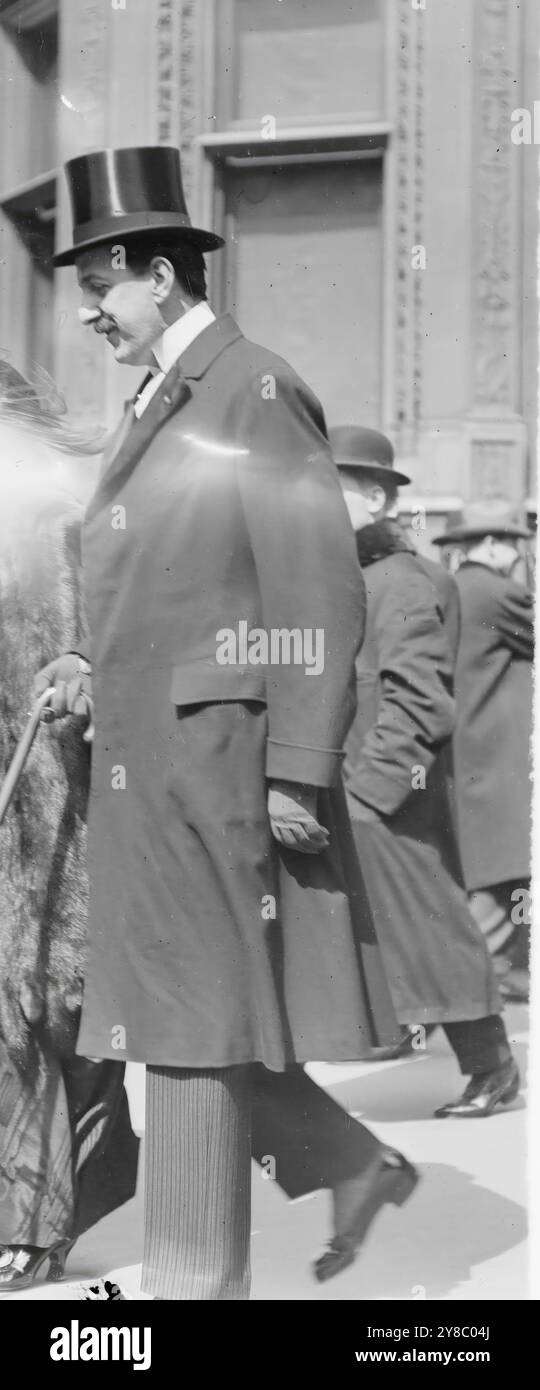 Frank Gould, Foto zeigt wahrscheinlich Frank Jay Gould (1877-1956), jüngster Sohn des Finanziers Jay Gould., zwischen ca. 1910 und ca. 1915, Glasnegative, 1 negativ: Glas; 5 x 7 Zoll Oder kleiner. Stockfoto