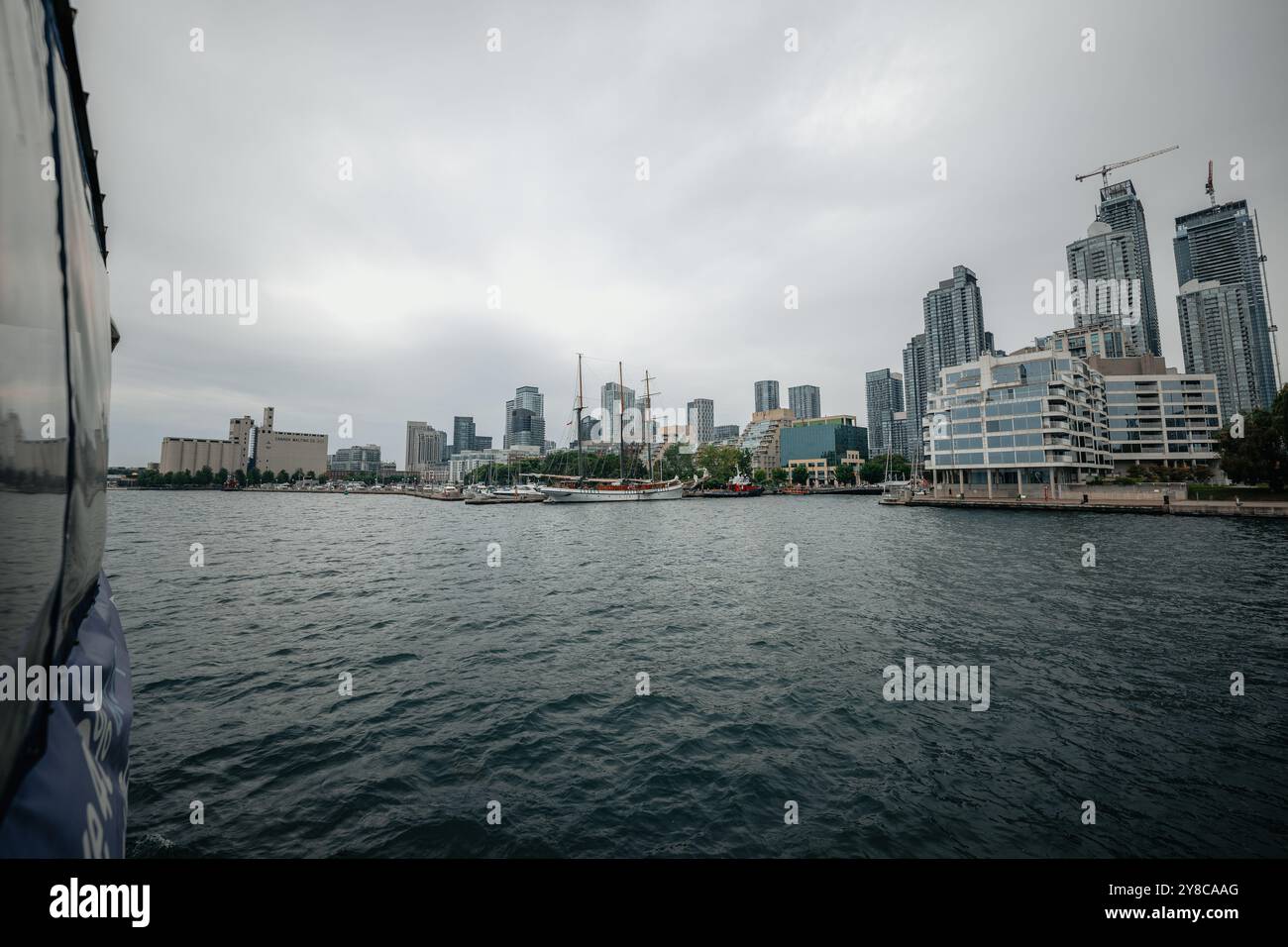 Gedreht am 16. August 2024 im Zentrum von Toronto, Ontario, Kanada. Stockfoto