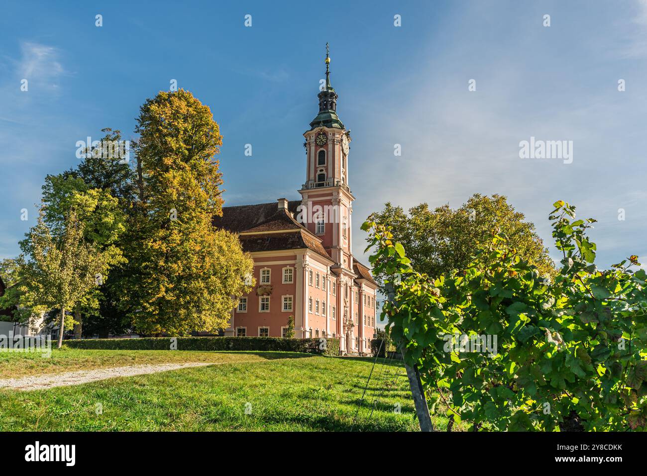 Wallfahrtskirche Birnau am Bodensee, Uhldingen-Mühlhofen, Baden-Württemberg, Deutschland Stockfoto