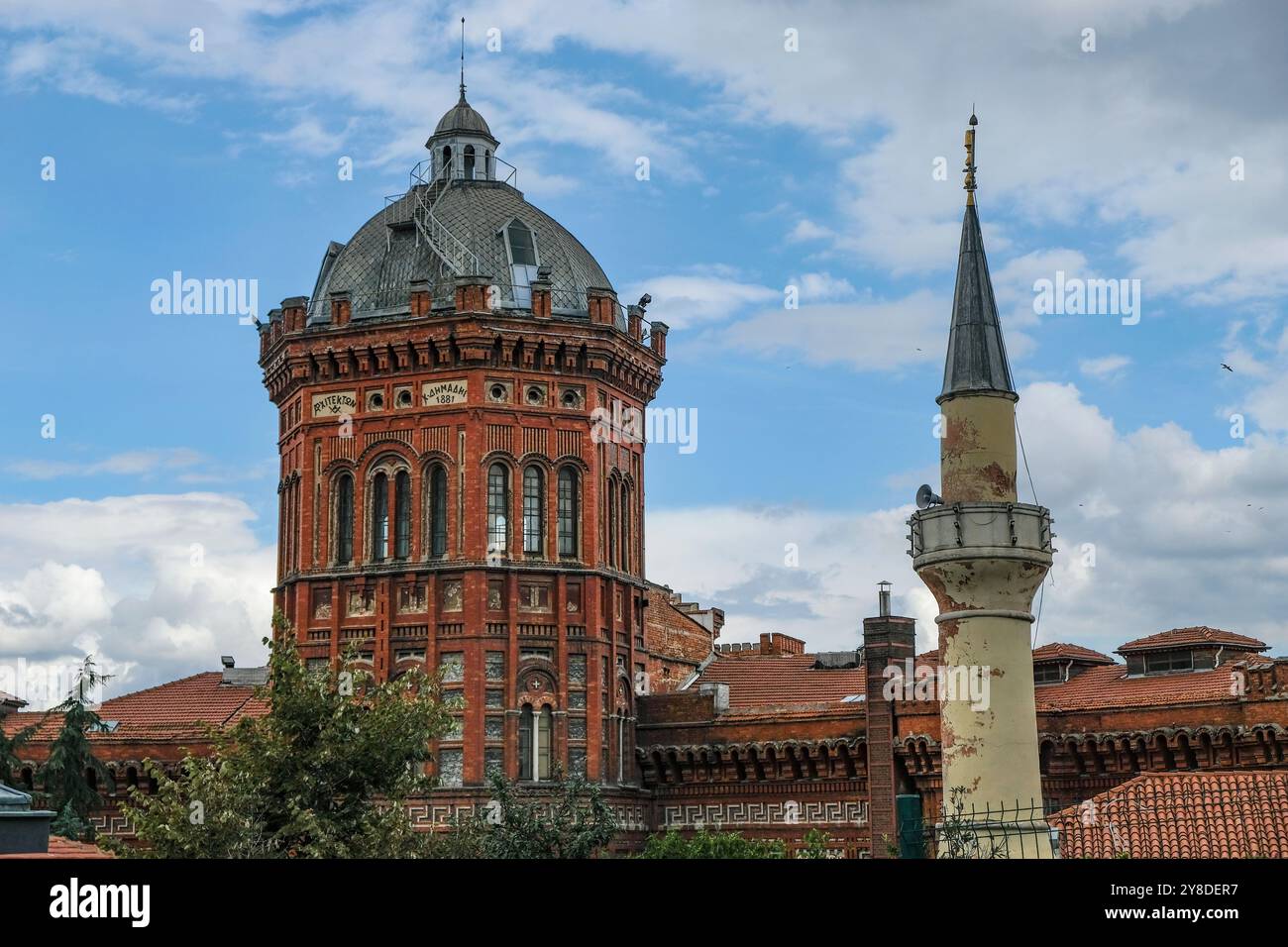 Istanbul, Türkei - 17. September 2024: Ansichten des Phanar Griechisch-Orthodoxen Kollegiums in Istanbul, Türkei. Stockfoto