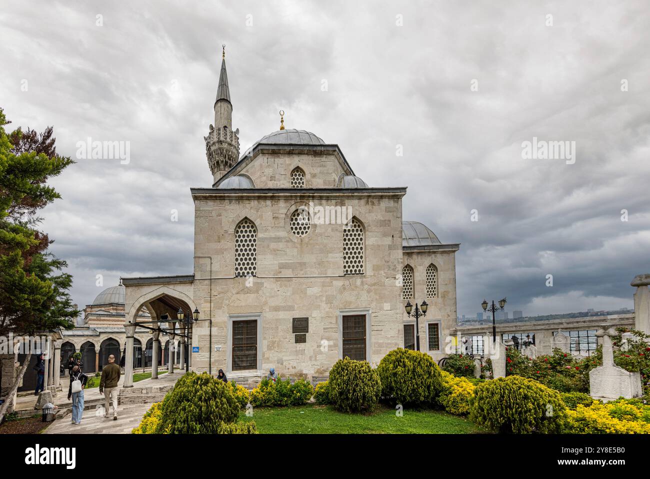 Uskudar Istanbul Türkei 06. Mai 2023; Semsi Pascha Moschee ist das Werk des osmanischen Architekten Sinan. Die SEMSI Pascha Moschee ist unter der Öffentlichkeit bekannt als Th Stockfoto