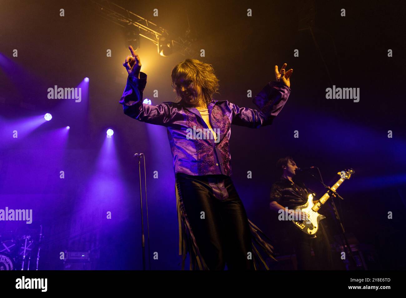 Newcastle, Großbritannien – die Struts treten am 4. Oktober 2024 im NX Newcastle auf, als Teil ihrer Co-Headline Grand Union Tour. Quelle: Jill O'Donnell/Alamy Live News Stockfoto