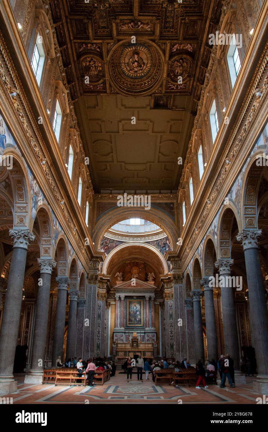 Chiesa dei Girolamini a Napoli o San Filippo Neri Stockfoto