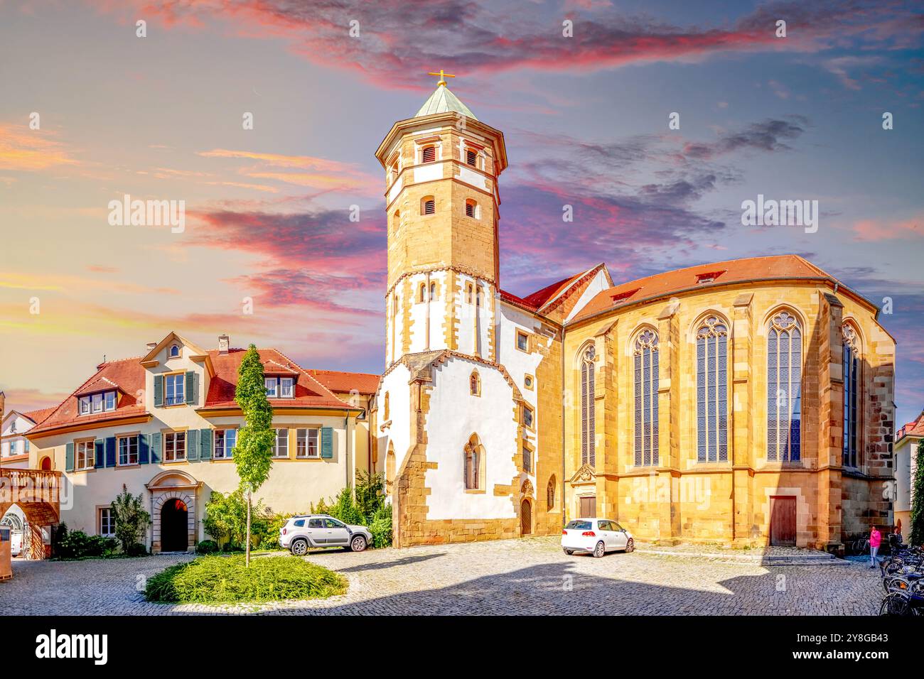 Die Altstadt von Heilbronn, Deutschland Stockfoto