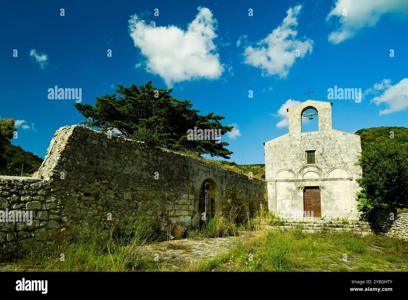 Kirche Santa Maria di CEA, Banari, Provinz Sassari, Sardinien, Italien Stockfoto