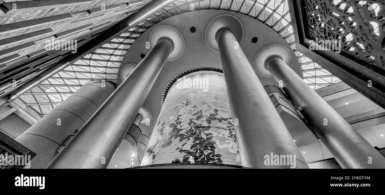 Foto: Inside the Westin Peachtree Plaza (GA, Atlanta, 2024) Stockfoto