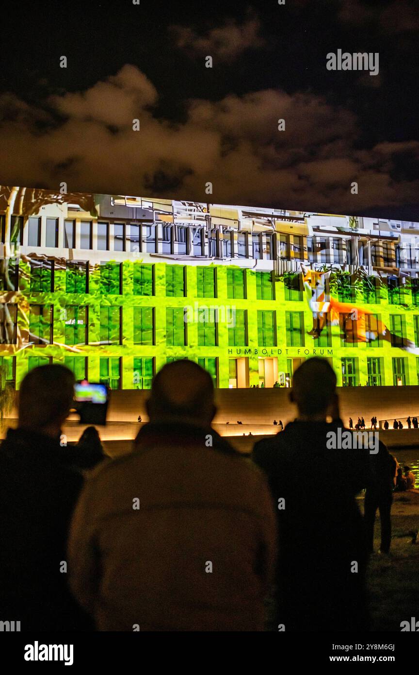 Das Humboldt Forum im Berliner Schloss. Das Lichterfest Berlin gehört