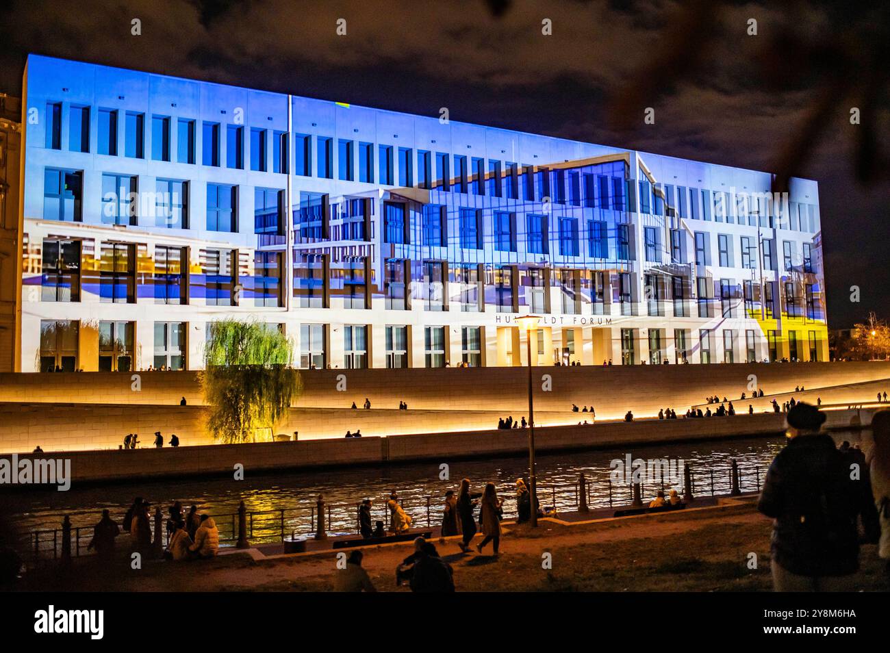 Das Humboldt Forum im Berliner Schloss. Das Lichterfest Berlin gehört