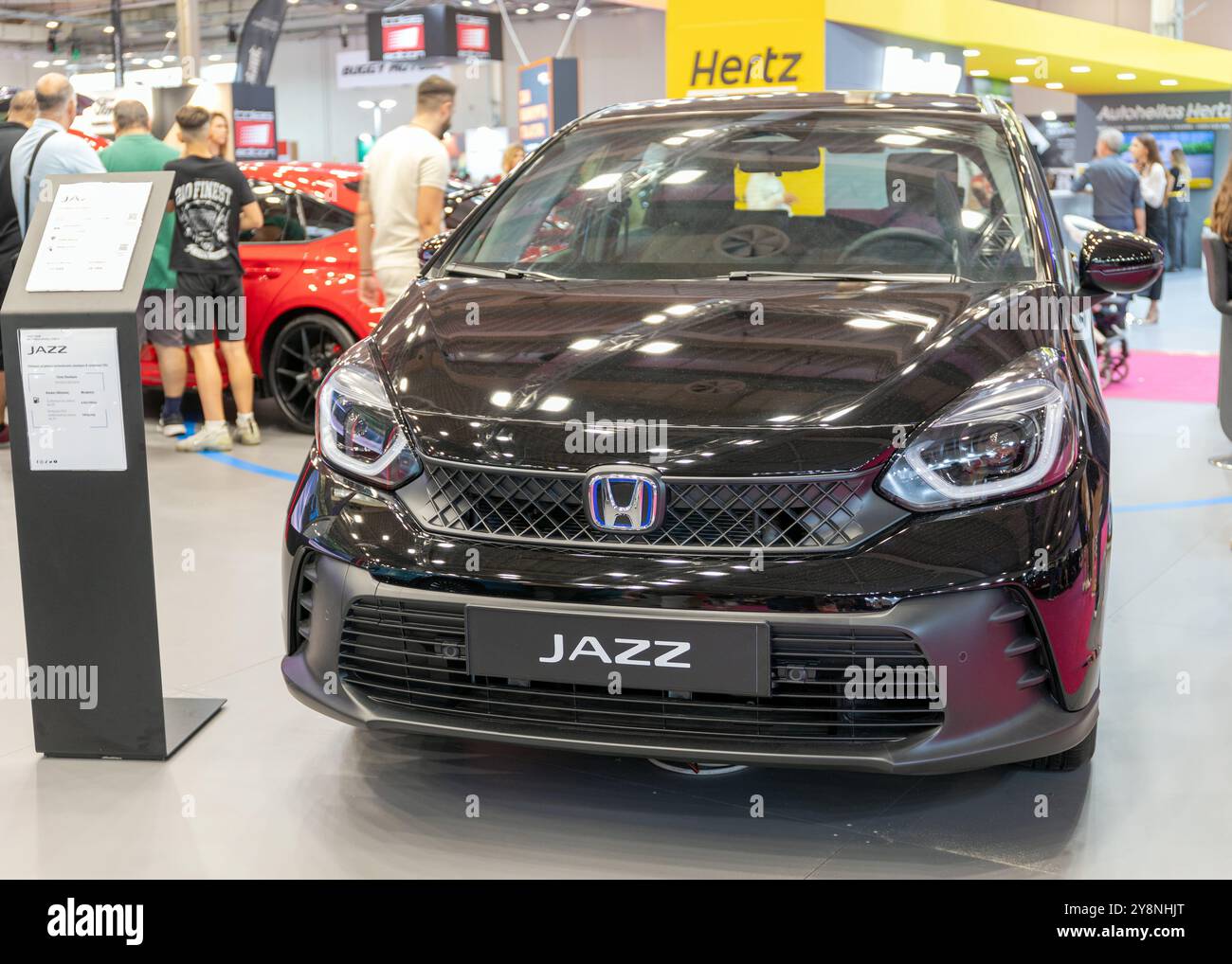 ATHEN, GRIECHENLAND - 5. OKTOBER 2024: Honda Jazz auf der Auto Athina 2024 Motor Show. Stockfoto