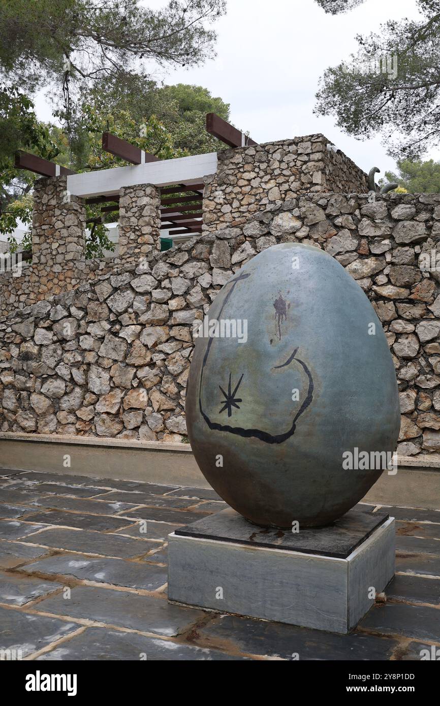 LÒEuf Joan Miro . Labyrinth. Fondation Maeght. Frankreich . Kunst. Frankreich 1 Stockfoto