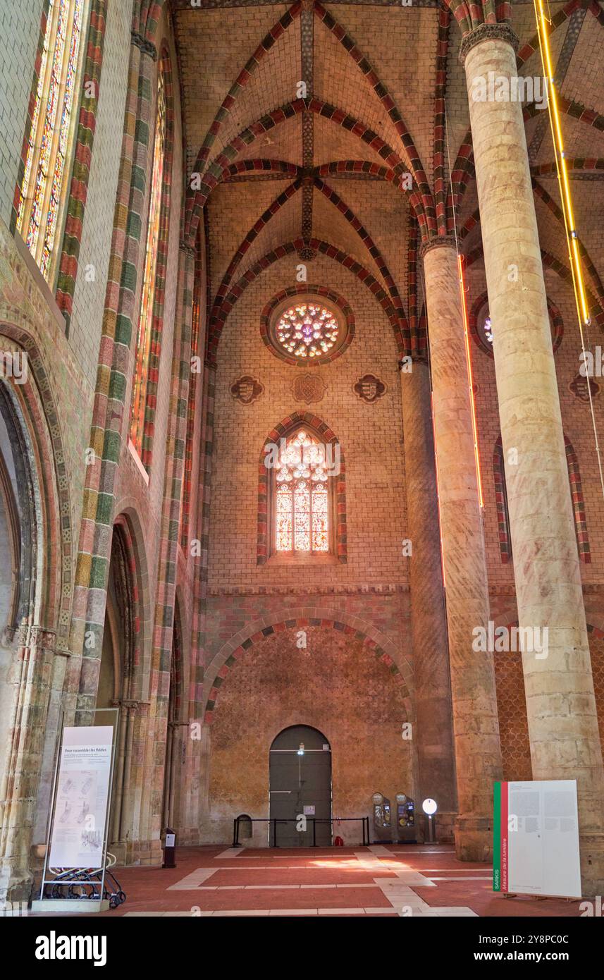 Couvent des Jacobins, Toulouse, Haute-Garonne, Occitanie, Frankreich, Europa. Stockfoto