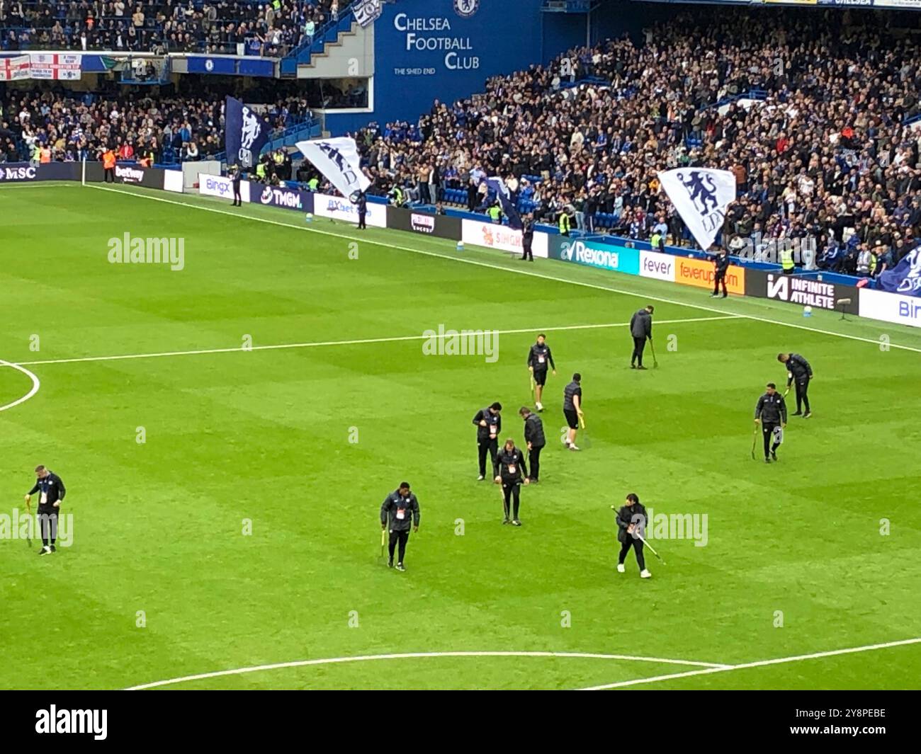 Chelsea, London, Großbritannien. Oktober 2024. Der Chelsea Football Club spielt den Nottingham Forest Football Club im Premier League-Spiel 7 der Saison 2024/25 im Stadion Stamford Bridge. Quelle: ElJayPix/Alamy Live News Stockfoto