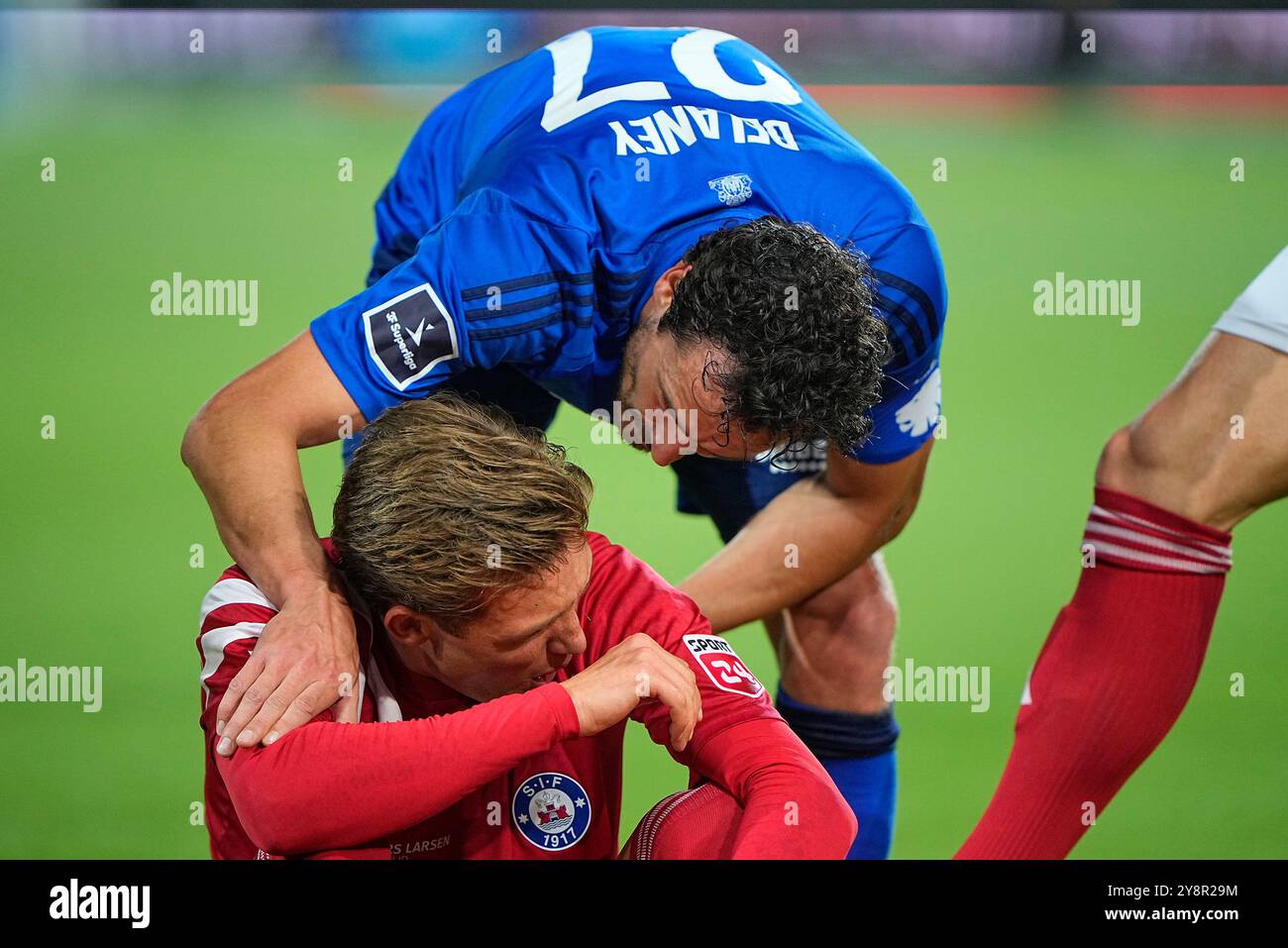 Dänemark. Oktober 2024. Superliga-Spiel zwischen Silkeborg IF und FC Copenhagen im JYSK Park in Silkeborg Sonntag, 6. Oktober 2024. Quelle: Ritzau/Alamy Live News Stockfoto