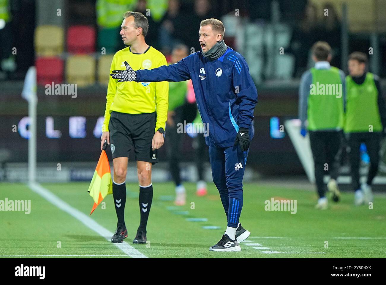 Dänemark. Oktober 2024. Superliga-Spiel zwischen Silkeborg IF und FC Copenhagen im JYSK Park in Silkeborg Sonntag, 6. Oktober 2024. Quelle: Ritzau/Alamy Live News Stockfoto