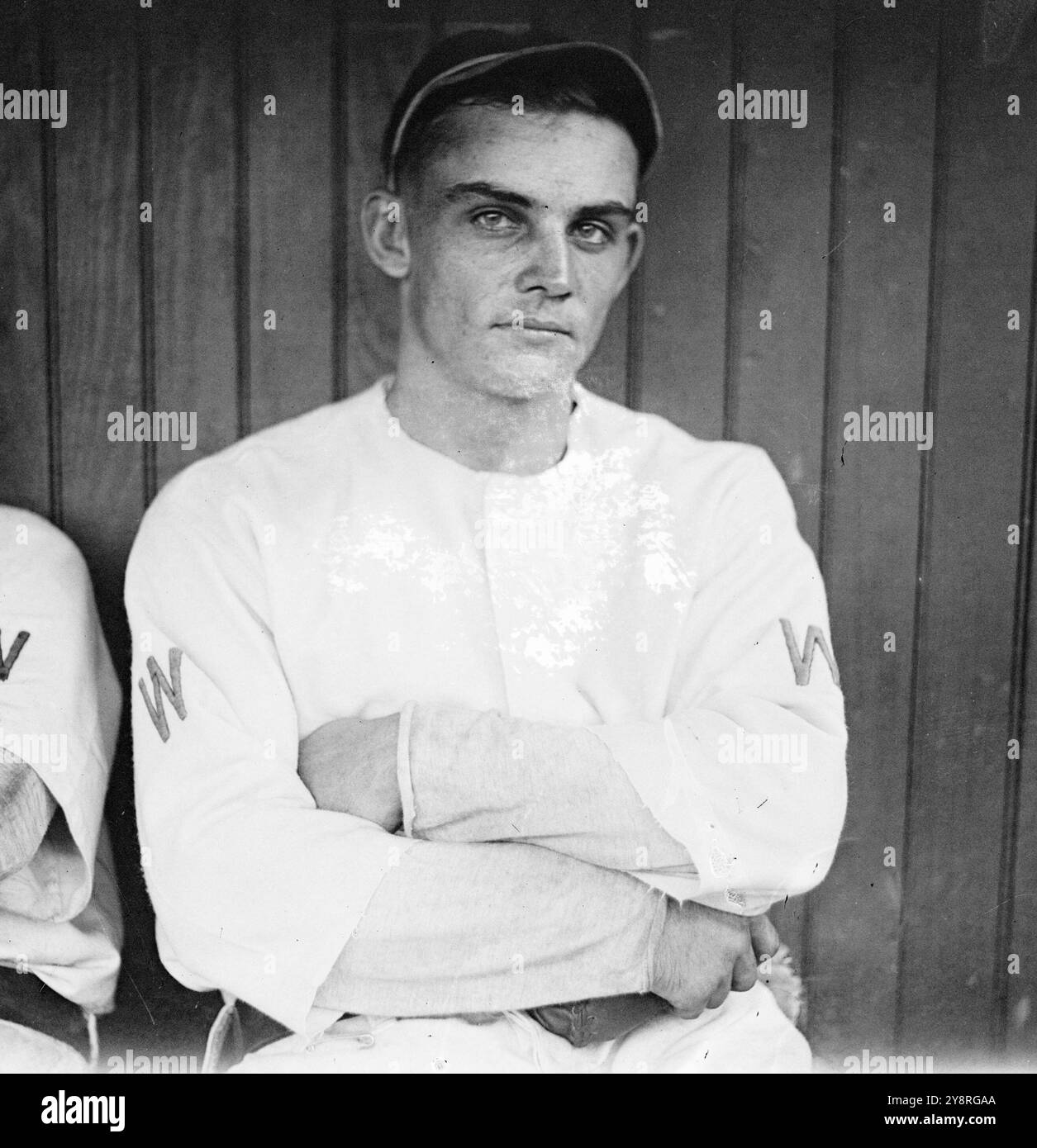 Chick Gandil, Charles Arnold „Chick“ Gandil (1888–1970), US-amerikanischer Baseballspieler. Stockfoto