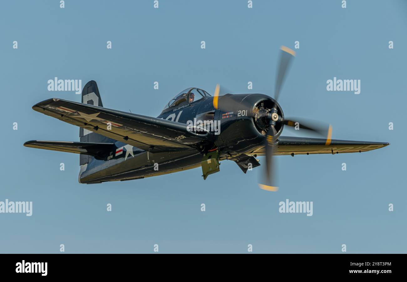 2P - Grumman F8F Bearcat Stockfoto