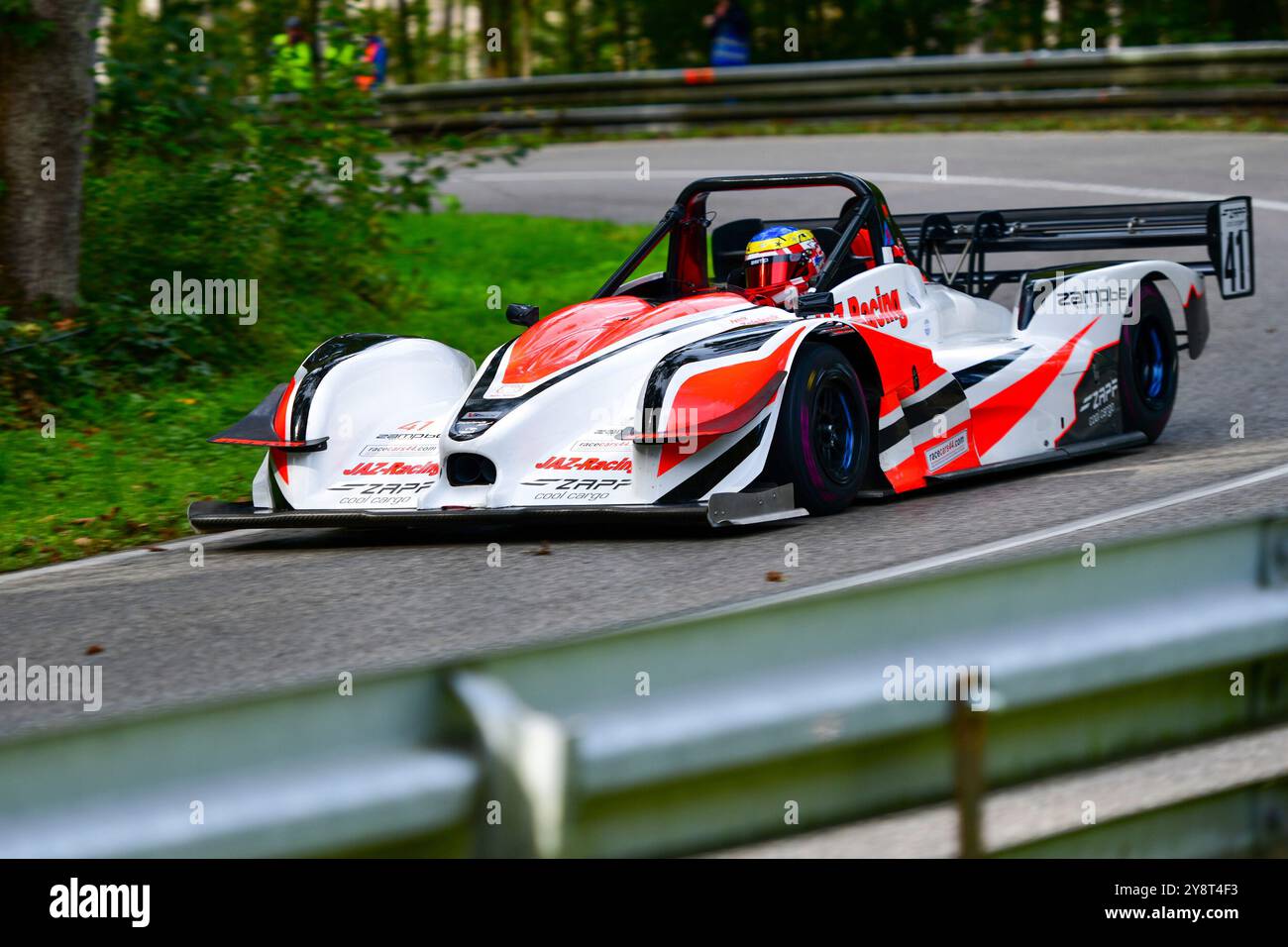 Zajelsnik Patrik (SVN) V-Racing Velenje/MSC Erftal e.V. 41 Klasse 14 Nova Proto NP01 im Karussell; 41. Bergrennen Mickhausen 2024; 6.10.2024; Wertungslauf Stockfoto